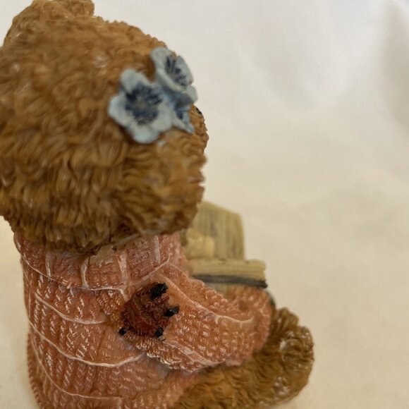 Design Impressions Sweater Bears Reading Book Resin Figurine 4" 26920 Figurine - Picture 10 of 12